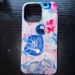 Stylish Pink and Blue Phone Case